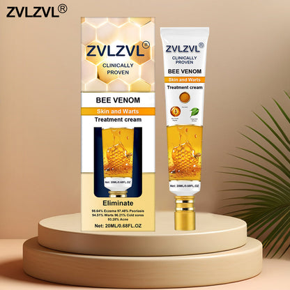 ZVLZVL® Bee Venom Mole and Wart Treatment Cream (👨‍⚕AAD RECOMMENDS)